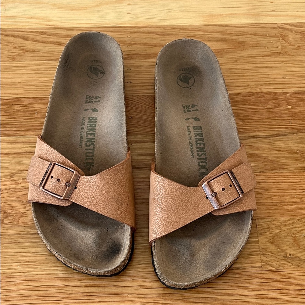 Birkenstock Madrid Tan Sandals Size 41